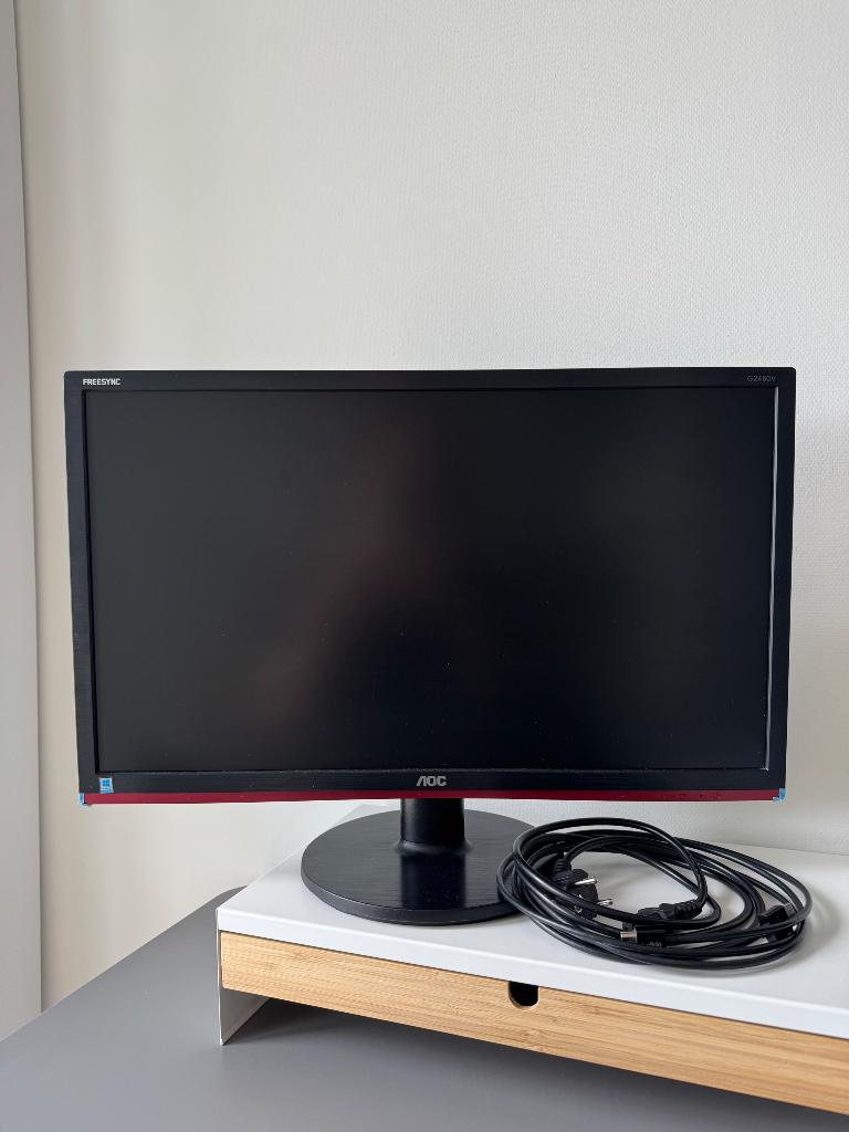 AOC G2460VQ6 gaming monitor 24", Computers en Software, Monitoren, AOC Gaming, Full HD, 1 tot 2 ms, 61 t/m 100 Hz