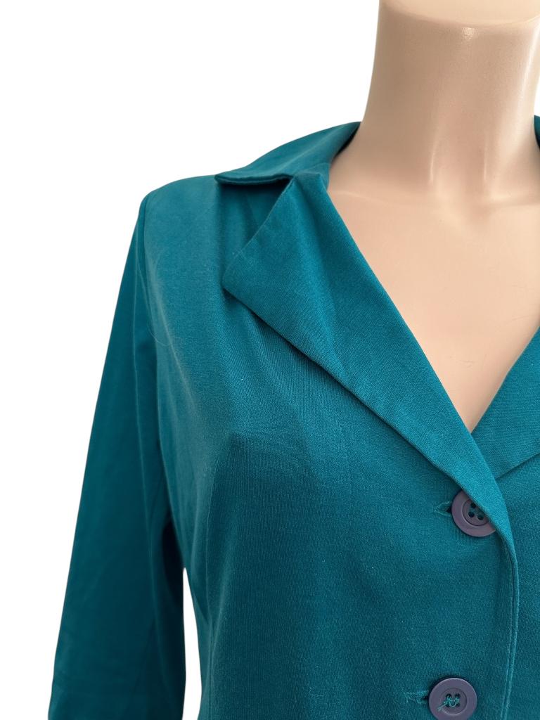 Cora Kemperman vest M, Maat 38/40 (M), Blauw, Ophalen of Verzenden, Zo goed als nieuw