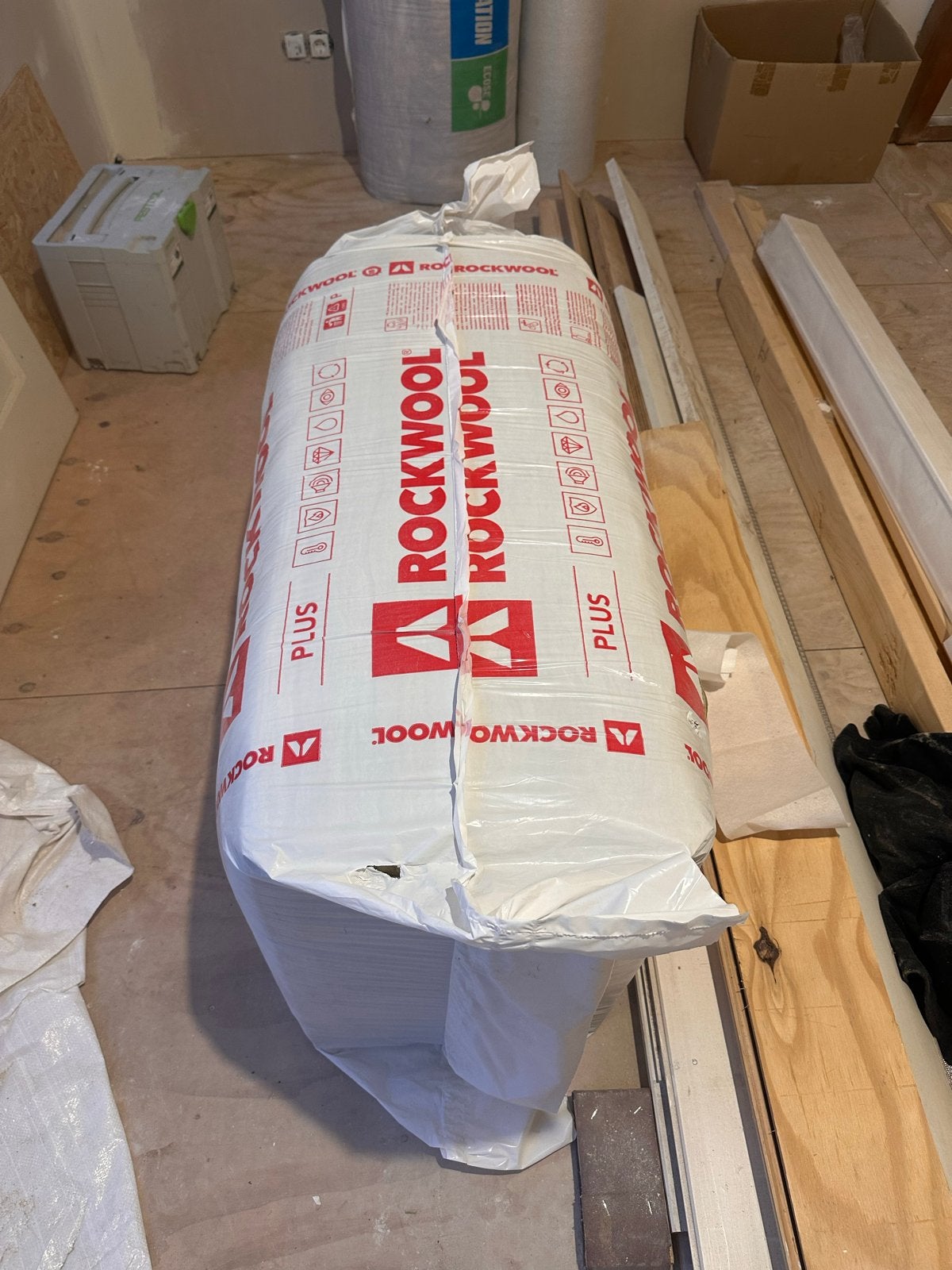 Rockwool Rockmin Plus isolatie - Nieuw, Ophalen, 4 tot 8 cm, Nieuw, Steenwol
