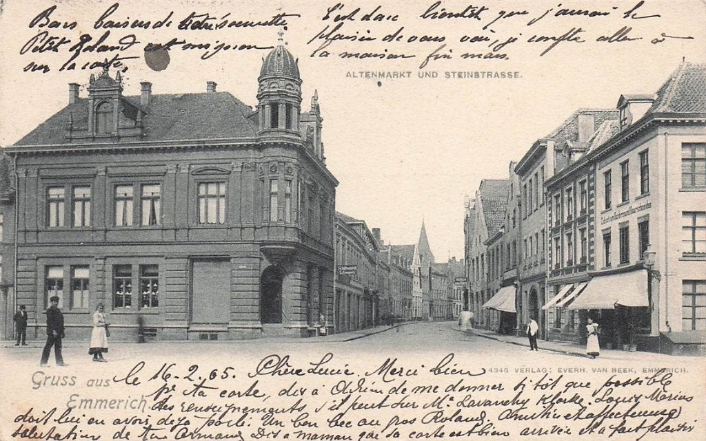 703-110-041 Emmerich, Verzenden, Voor 1920, Duitsland
