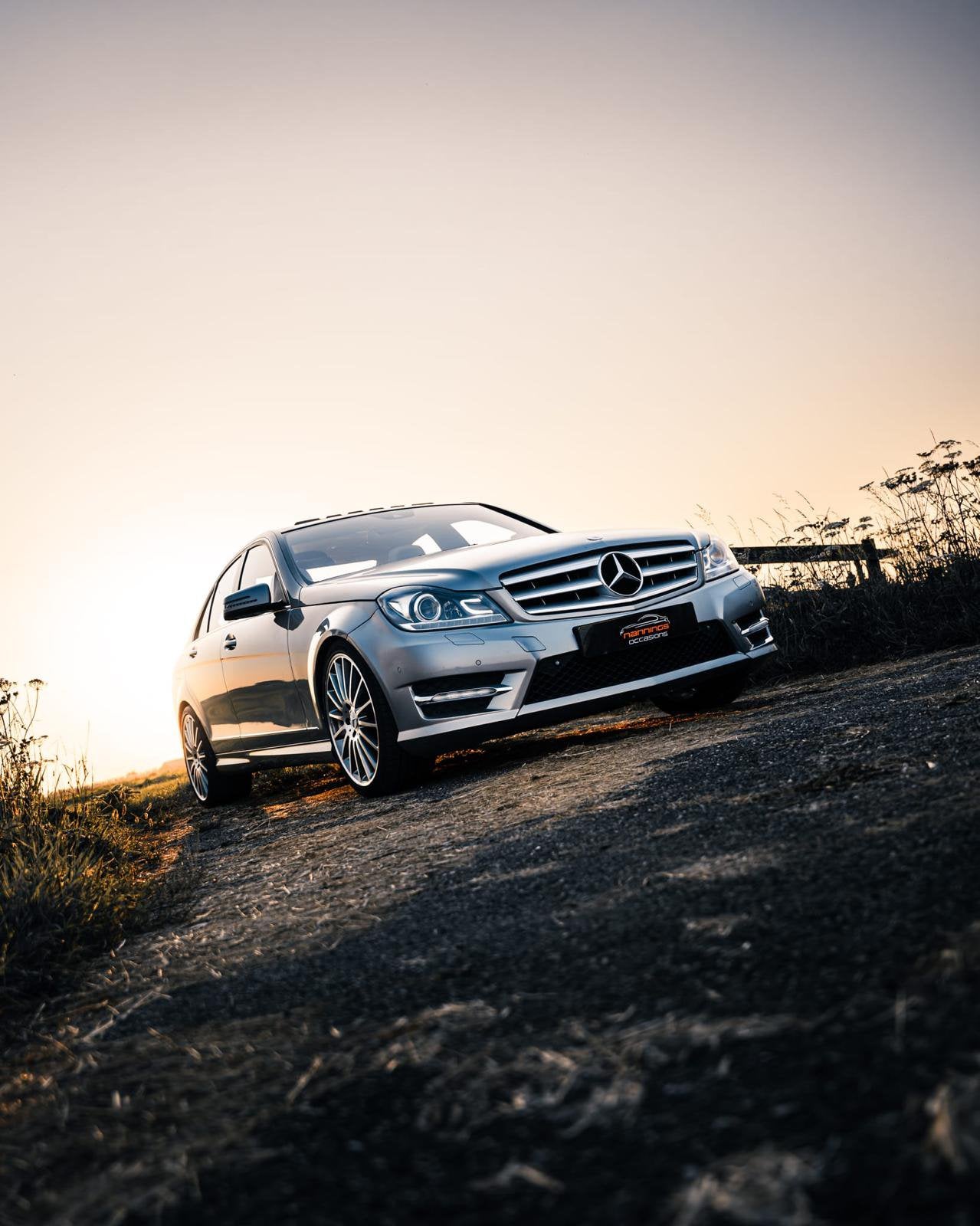 Mercedes-Benz C350 Avantgarde AMG Sportpakket –2012 –306 PK, Auto's, Mercedes-Benz, Bedrijf, C-Klasse, Open dak, Panoramadak, Benzine