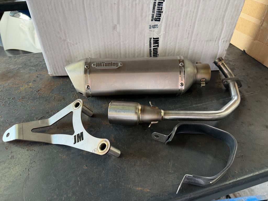 JM Tuning uitlaat Vespa Sprint Zip 50cc 4T 2V, Ophalen of Verzenden, Nieuw