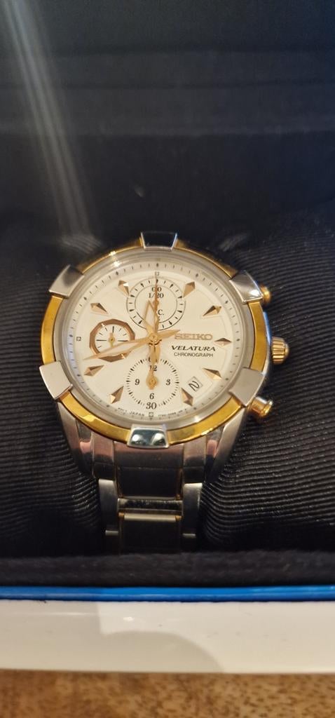 Seiko Velatura dameshorloge (SNDW58P1), Staal, Polshorloge, Ophalen of Verzenden, Zo goed als nieuw