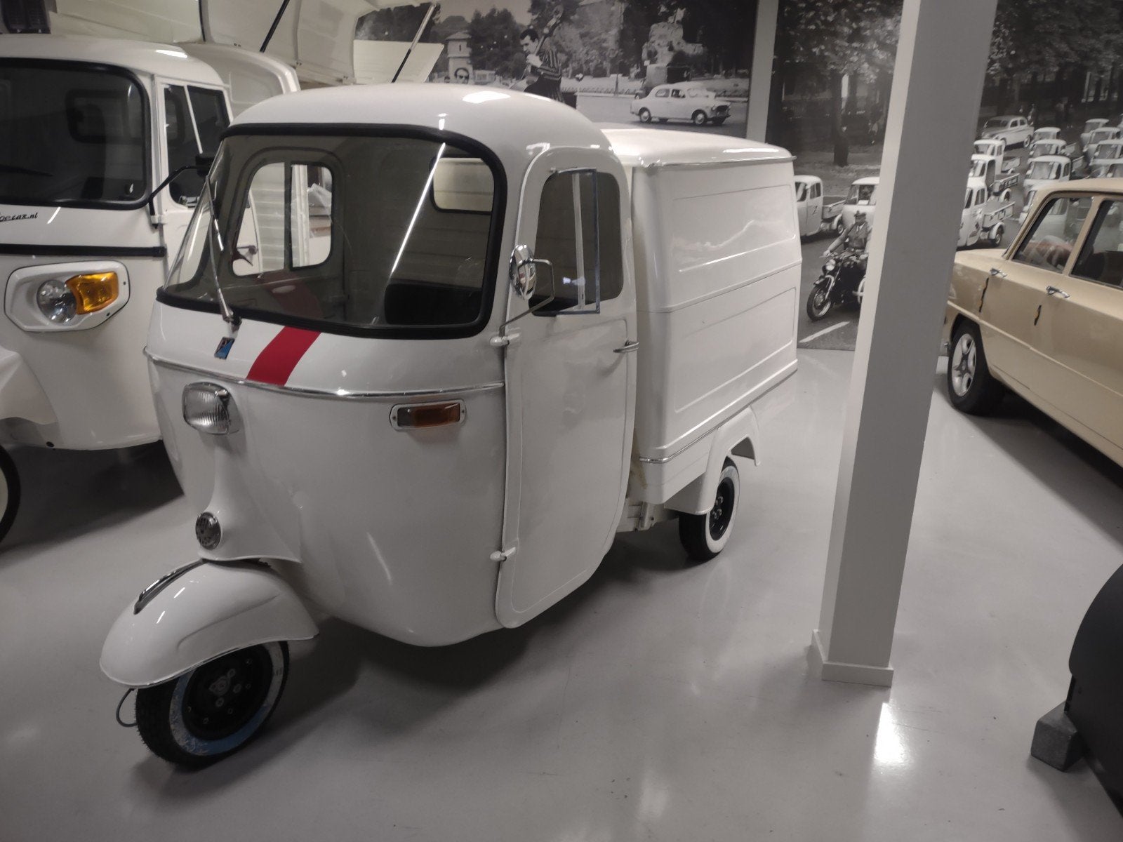 Prachtige oude Piaggio Ape vintage gerestaureerd, Fietsen en Brommers, Ophalen of Verzenden, Gebruikt