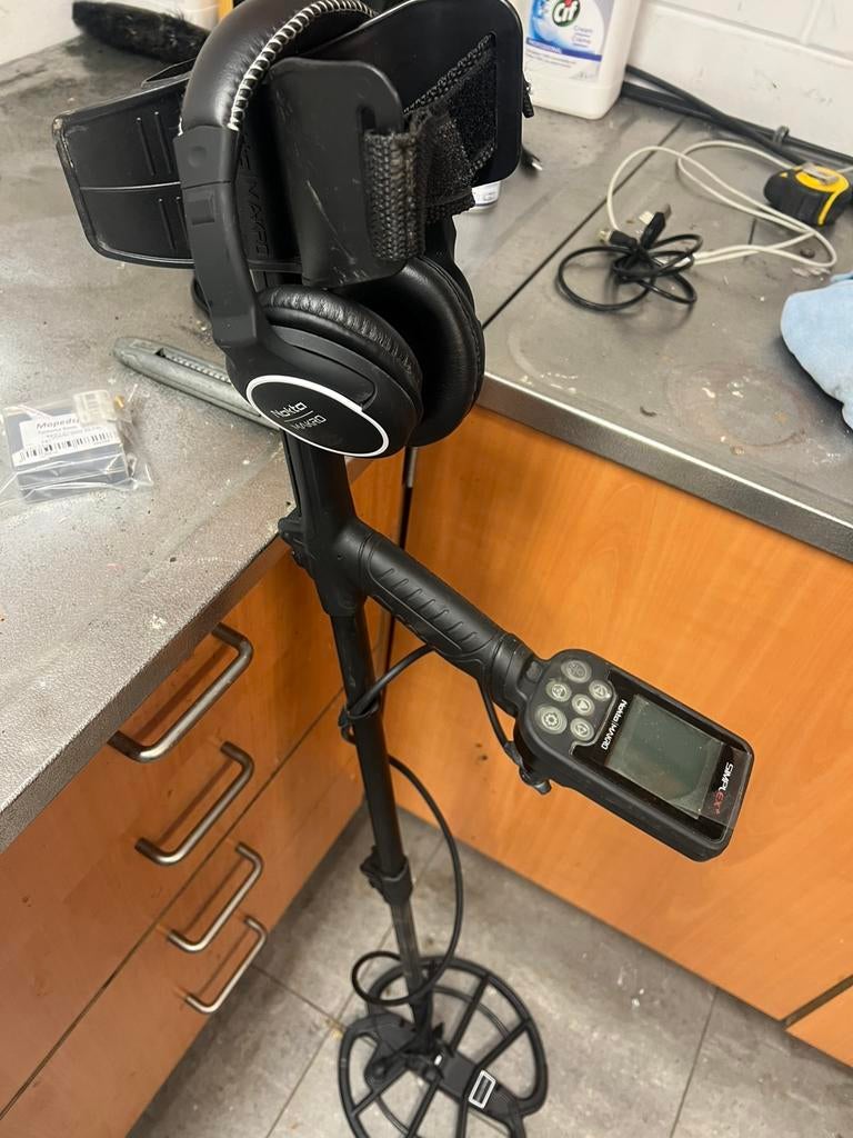 Nokta Makro Simplex+ Metaaldetector - Zo goed als nieuw, Hobby en Vrije tijd, Metaaldetectors, Meer dan 30 cm, Zo goed als nieuw
