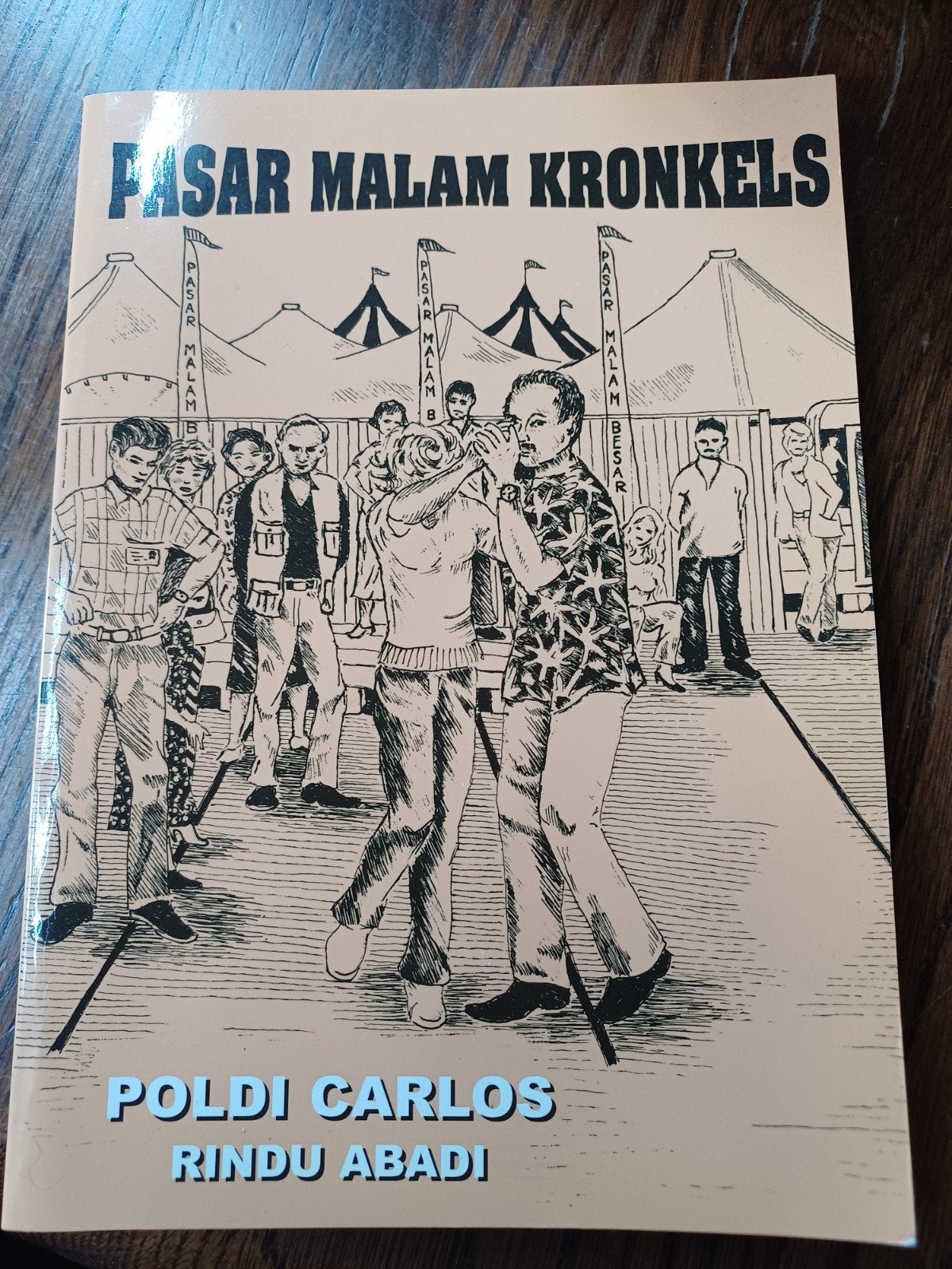 L18 Pasar Malam Kronkels - Poldi Carlos - Rindu Abadi, Ophalen of Verzenden, Zo goed als nieuw, Poldi Carlos, Rindu Abadi, Nederland