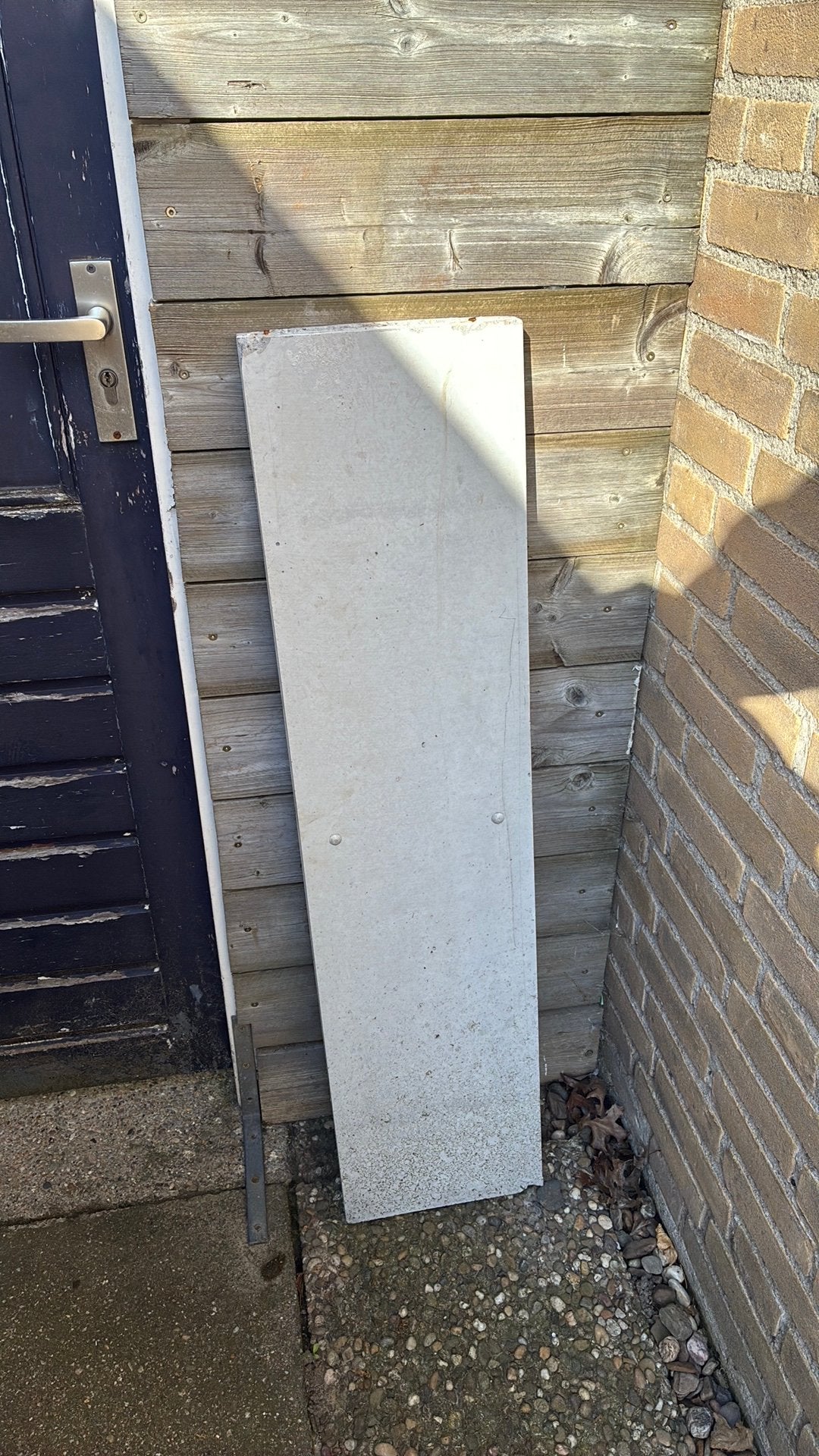 1x paneel beton schutting, Ophalen, Zo goed als nieuw