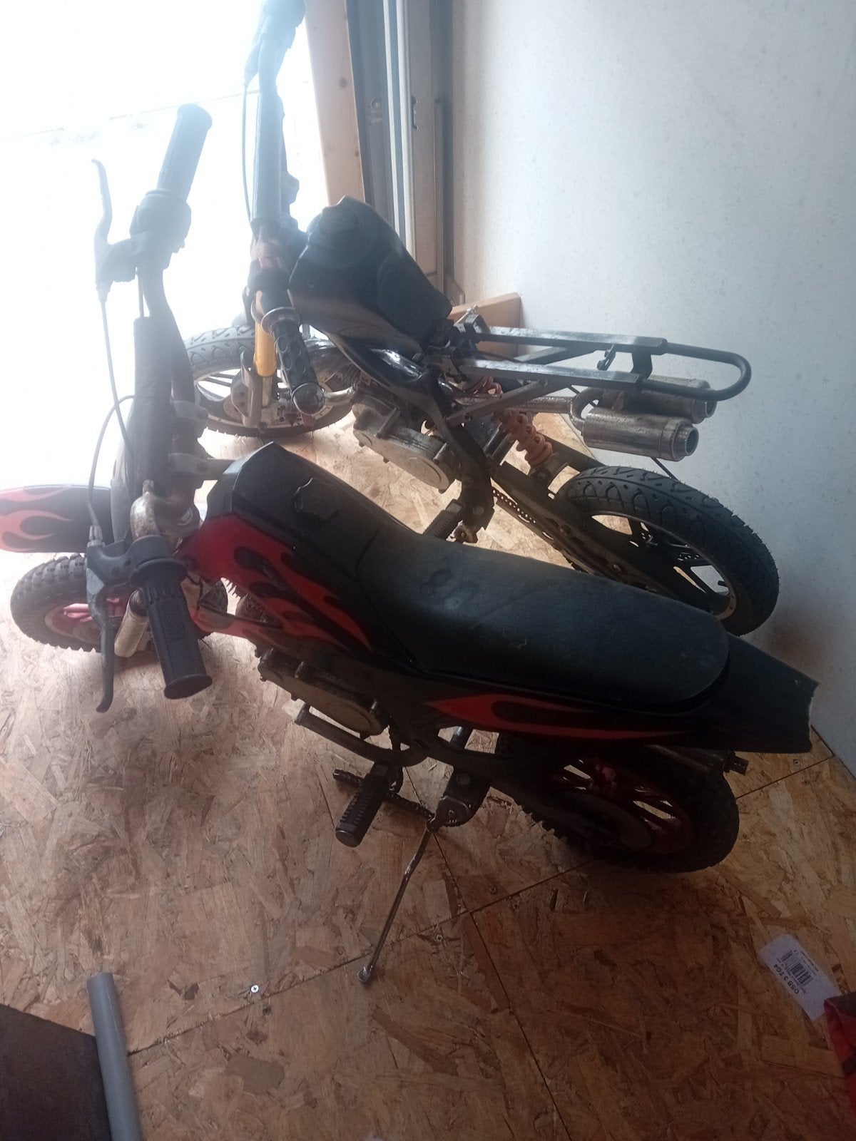 2 Pitbikes - Opknappers of voor onderdelen, Ophalen, Gebruikt, Onbekend, Pitbike