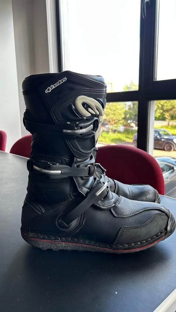 Alpinestars Tech T motorlaarzen - Zwart, Motoren, Kleding | Motorkleding, Ophalen of Verzenden, Tweedehands, Heren, Laarzen