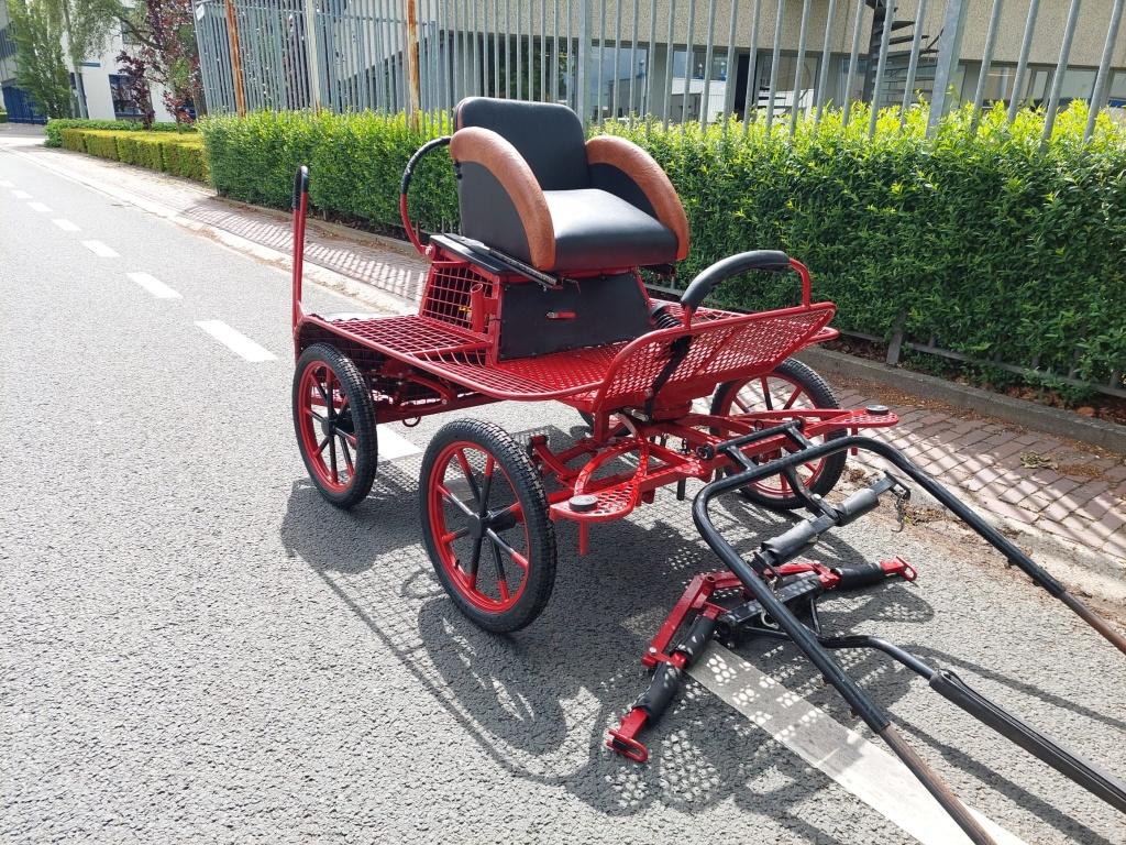 Marathonwagen geschikt voor shetlander's / a pony's, Gebruikt, Marathonwagen, Pony