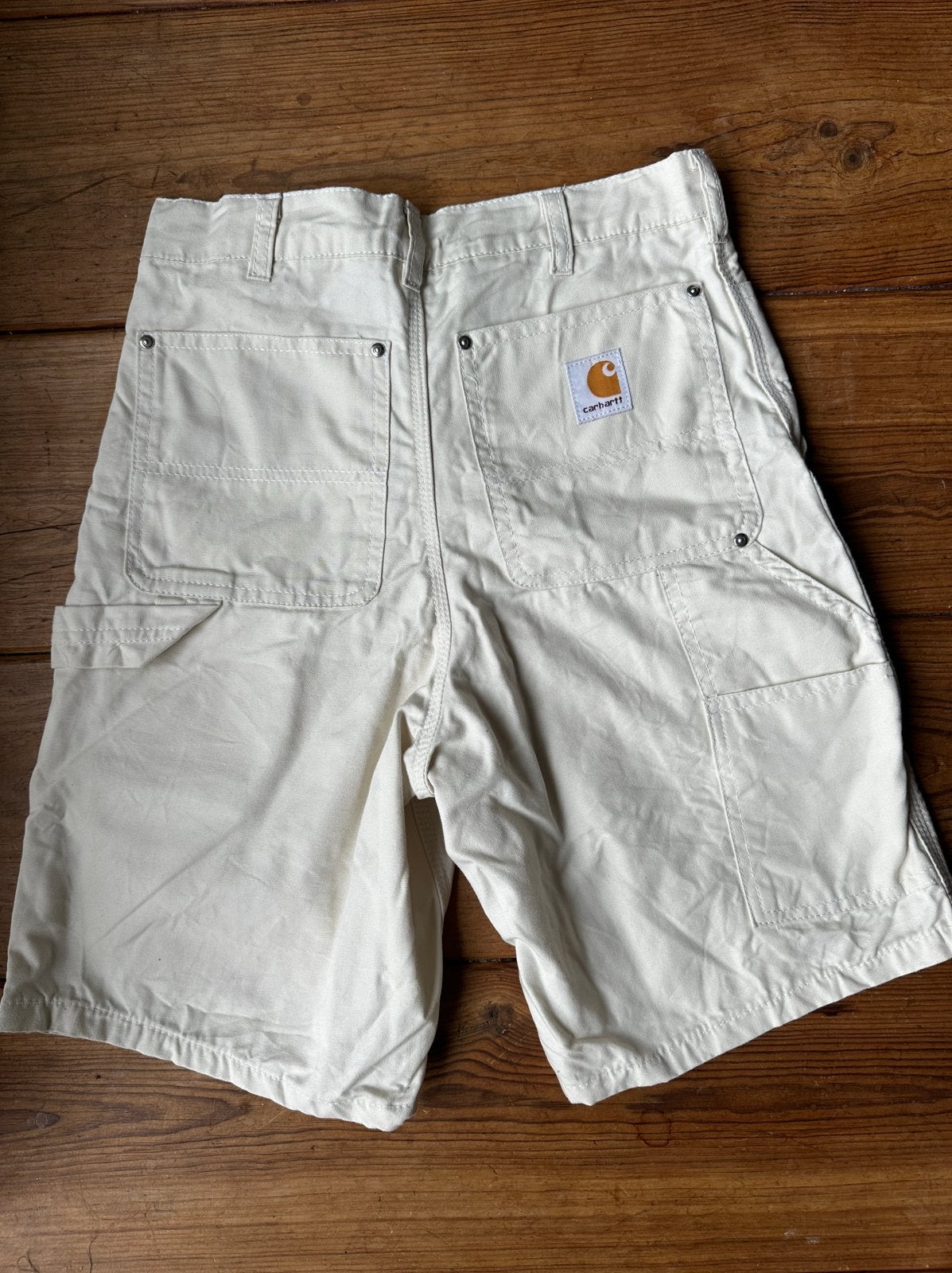 Carhartt carpenter short, Ophalen of Verzenden, Zo goed als nieuw, Maat 46 (S) of kleiner, Overige kleuren