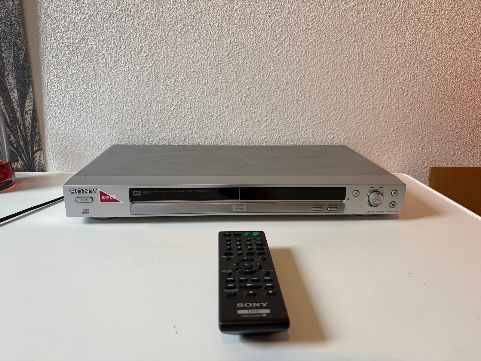 Sony DVP-NS330 CD/DVD-speler met afstandsbediening, Ophalen of Verzenden, Gebruikt, Dvd-speler, Sony