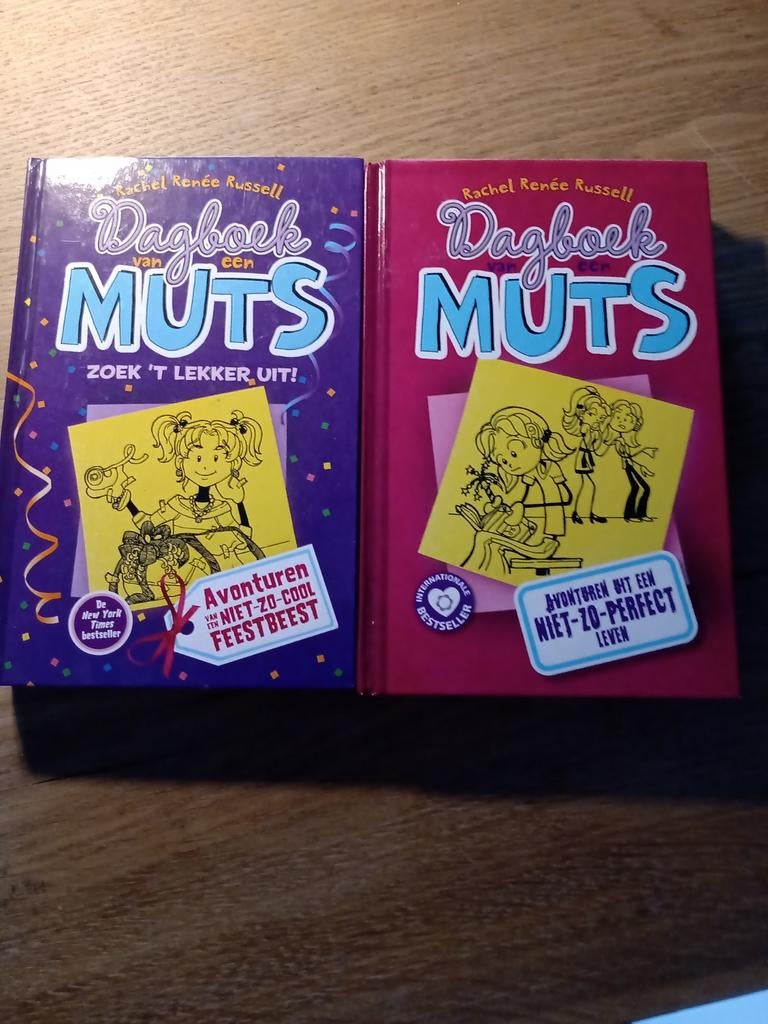 Dagboek van een Muts - 2 boeken set, Boeken, Kinderboeken | Jeugd | 10 tot 12 jaar, Gelezen, Fictie, Ophalen of Verzenden