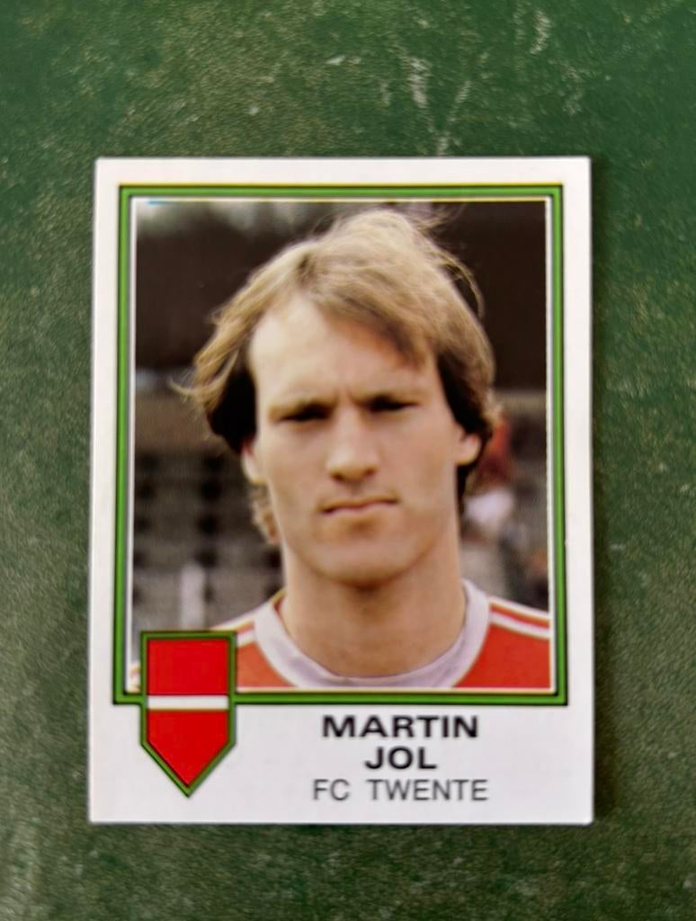 Panini plaatje Martin Jol FC Twente voetbal 81, Ophalen of Verzenden, Zo goed als nieuw, F.C. Twente