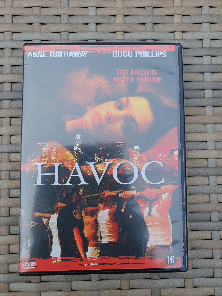 Havoc met o.a. Anne Hathaway, Engels, Vanaf 16 jaar, Overige genres, Ophalen of Verzenden