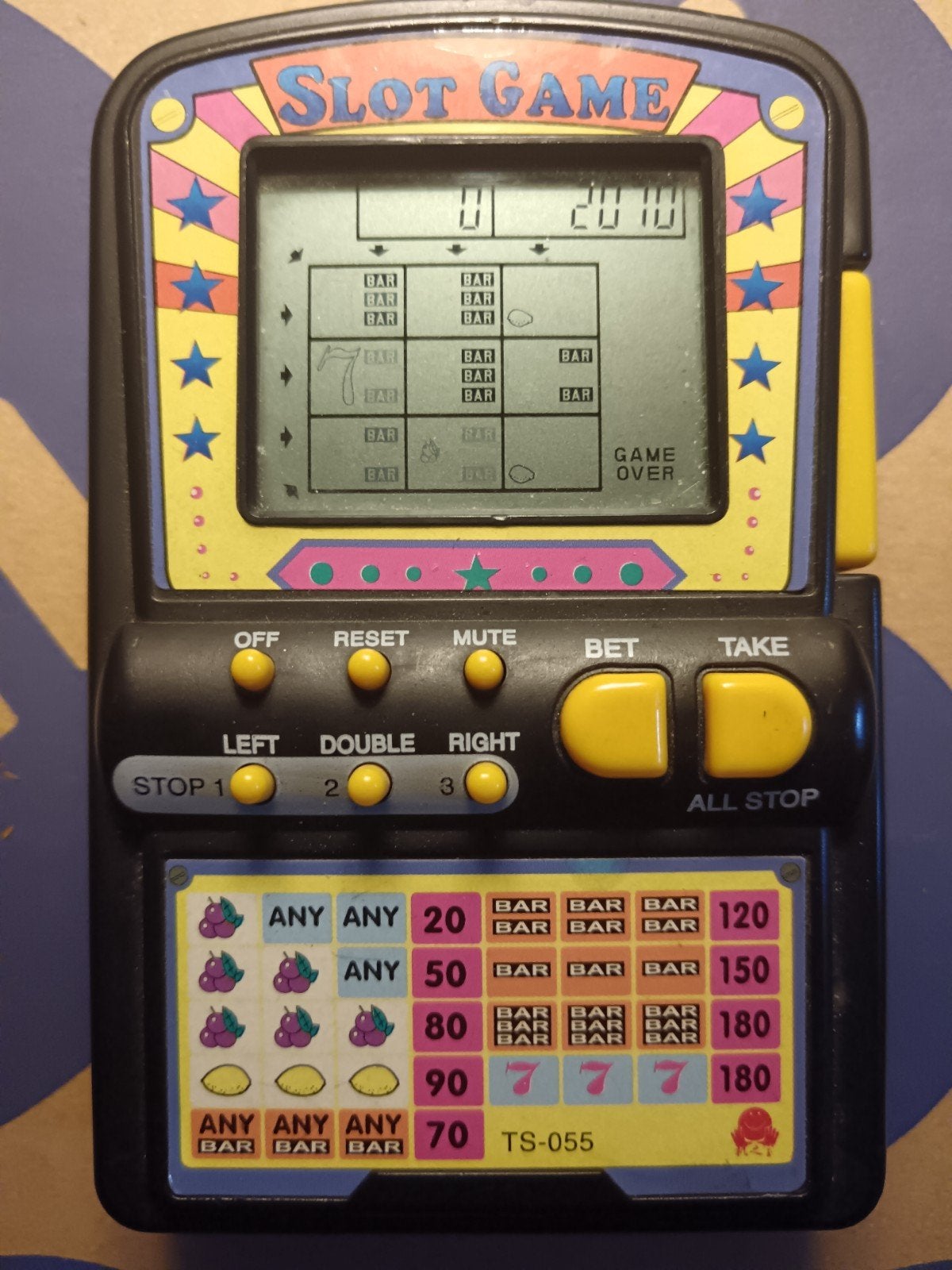 Retro Vintage slot mini machine, Verzamelen, Automaten | Gokkasten en Fruitautomaten, Ophalen of Verzenden