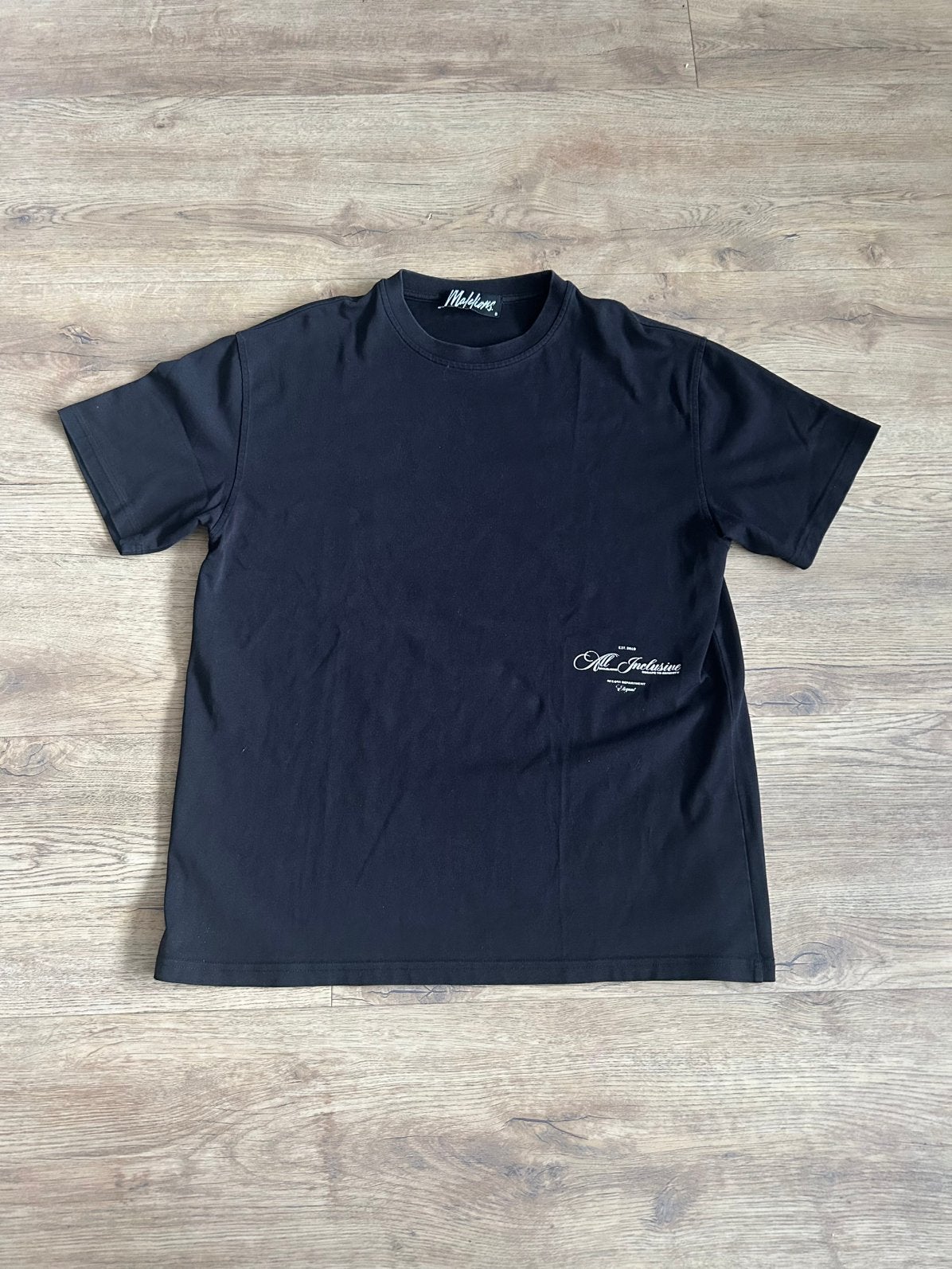 Malelions zwart heren shirt maat S, Ophalen of Verzenden, Zo goed als nieuw, Maat 46 (S) of kleiner, Zwart