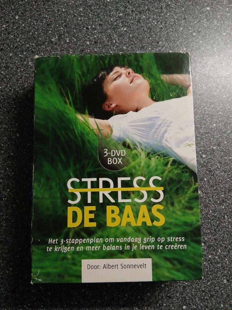 Dvd box Stress de baas - Albert Sonnevelt, Alle leeftijden, Ophalen of Verzenden, Gebruikt, Overige typen