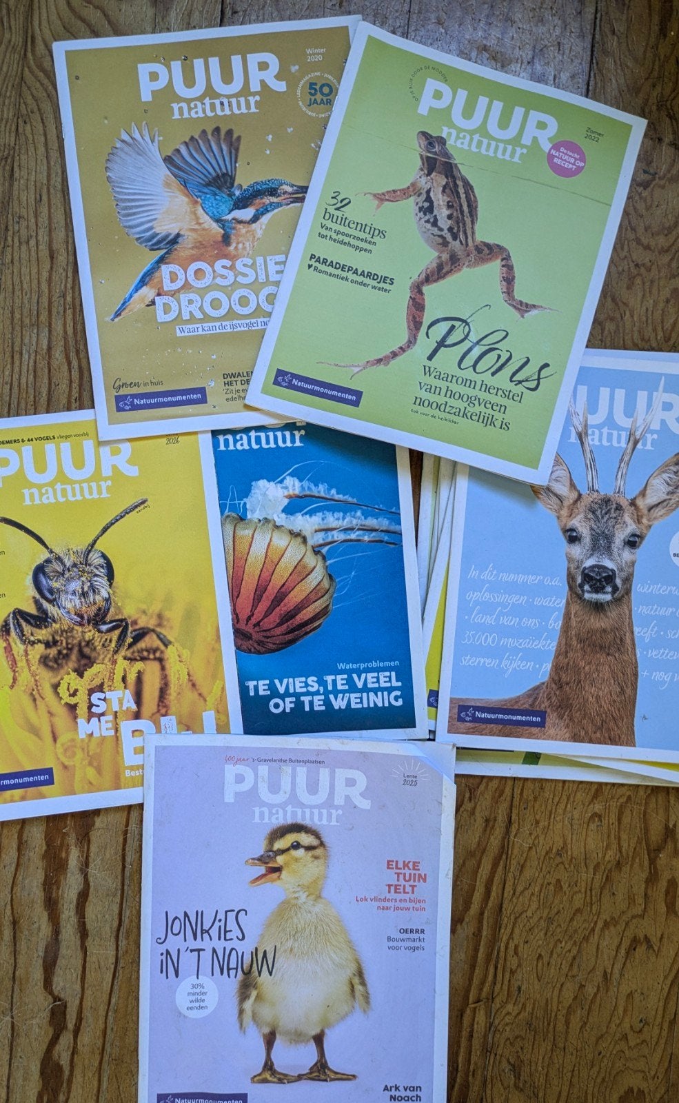 Gratis tijdschriften Puur van Natuurmonumenten, Hobby en Vrije tijd, Ophalen, Plaatje