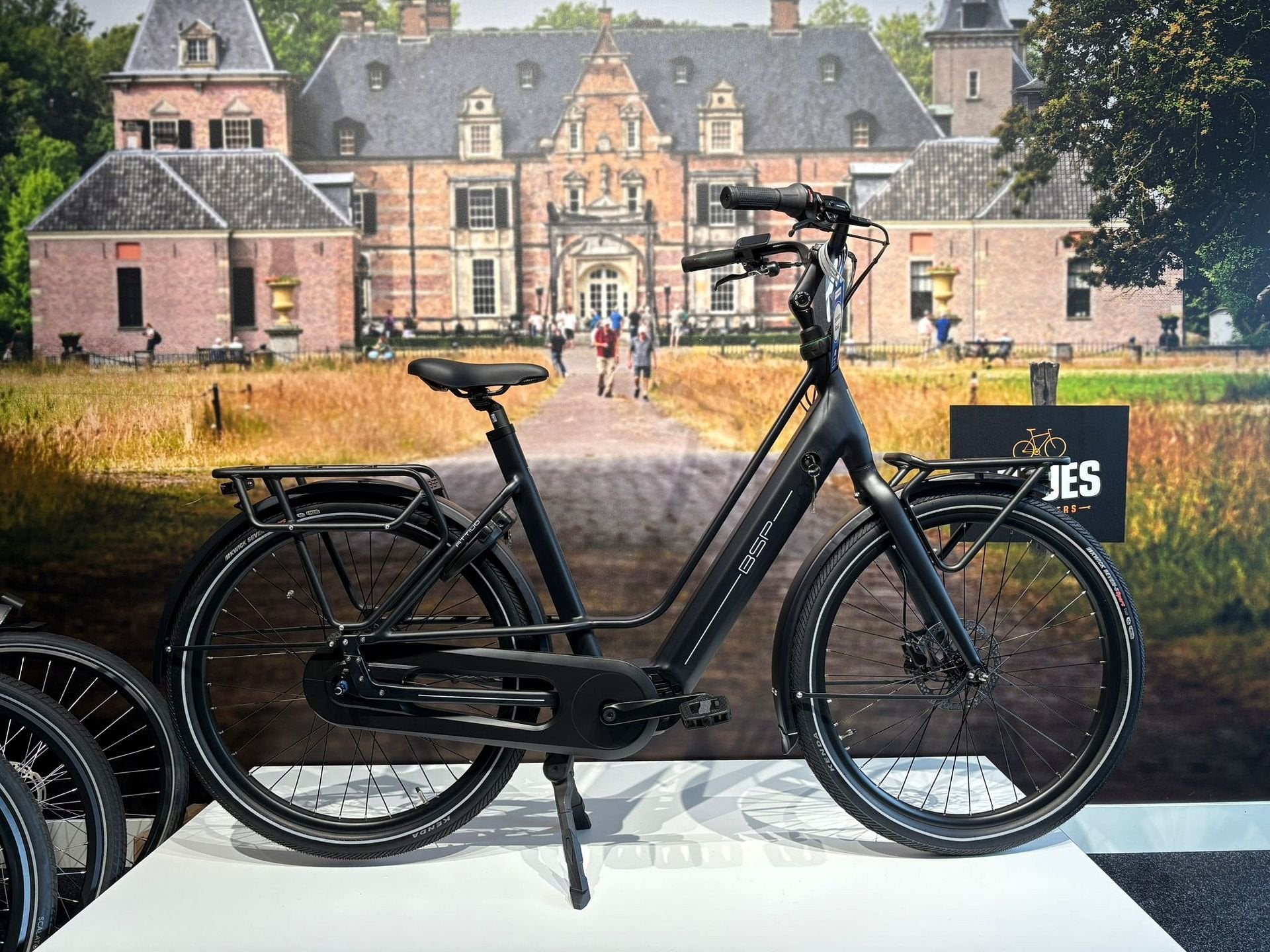 BSP Attivo Elektrische Moederfiets | Zwart | 48/55 cm