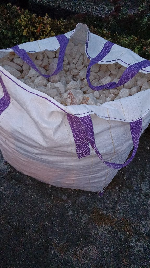 Bigbag Yellowstone breuksteen 6-12 cm, Tuin en Terras, Ophalen, Overige materialen, Gebruikt, Kei