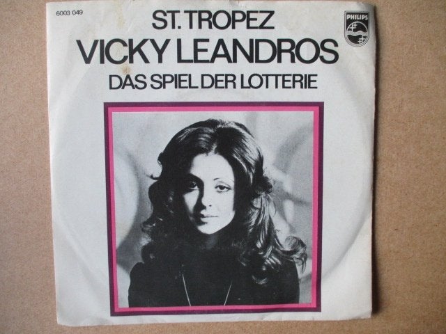 s3018 vicky leandros - st tropez, Ophalen, Gebruikt, Overige genres, 7 inch