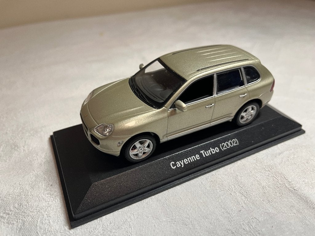 Minichamps Porsche Cayenne Turbo 2002 1:43, Ophalen of Verzenden, Zo goed als nieuw, Auto, MiniChamps