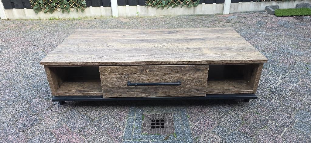 Salontafel, Huis en Inrichting, Tafels | Salontafels, Ophalen, 100 tot 150 cm, 50 tot 100 cm, Zo goed als nieuw
