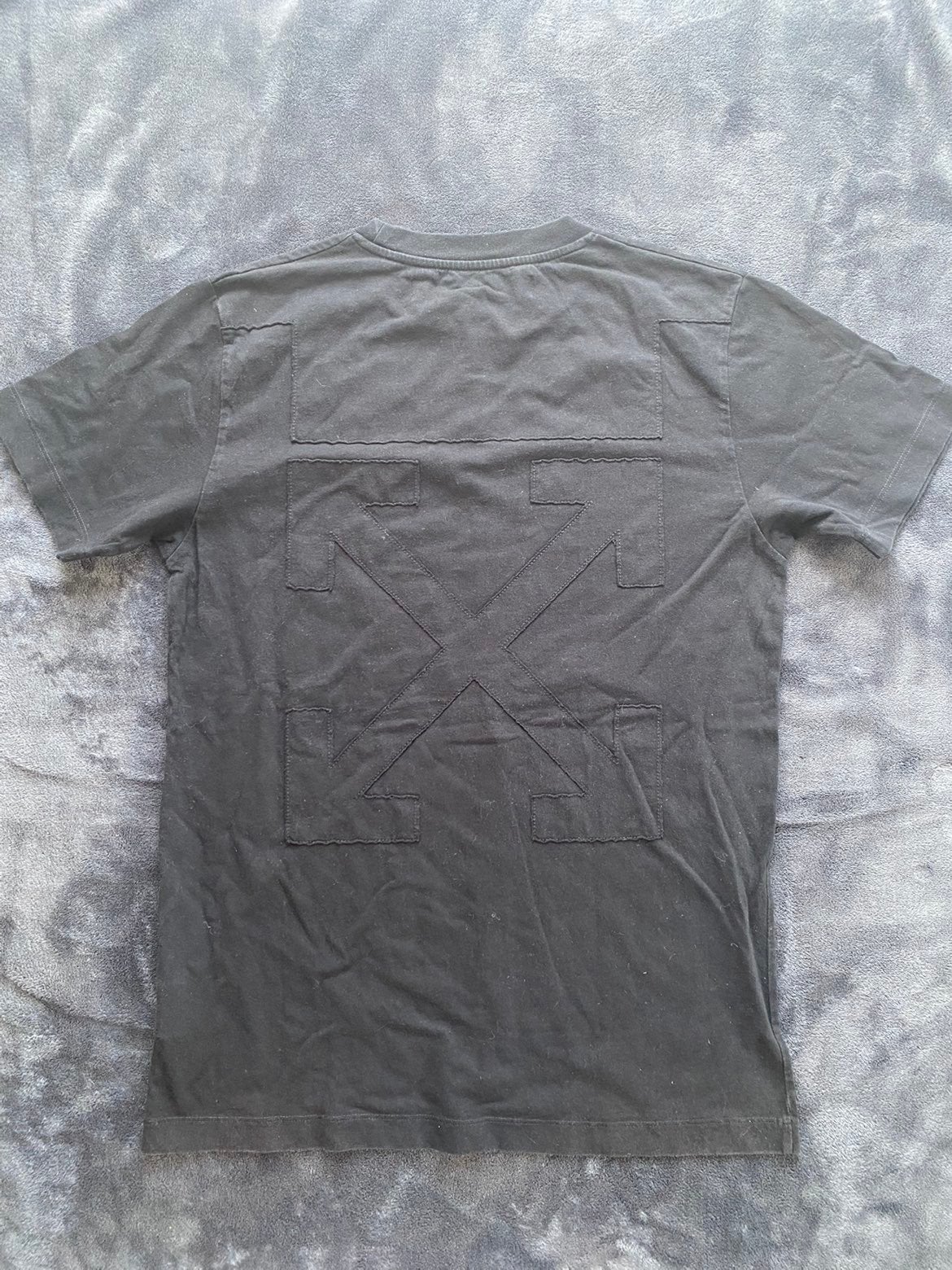 Off-White Line Outline Arrow Shirt, Ophalen of Verzenden, Zo goed als nieuw, Maat 52/54 (L), Zwart