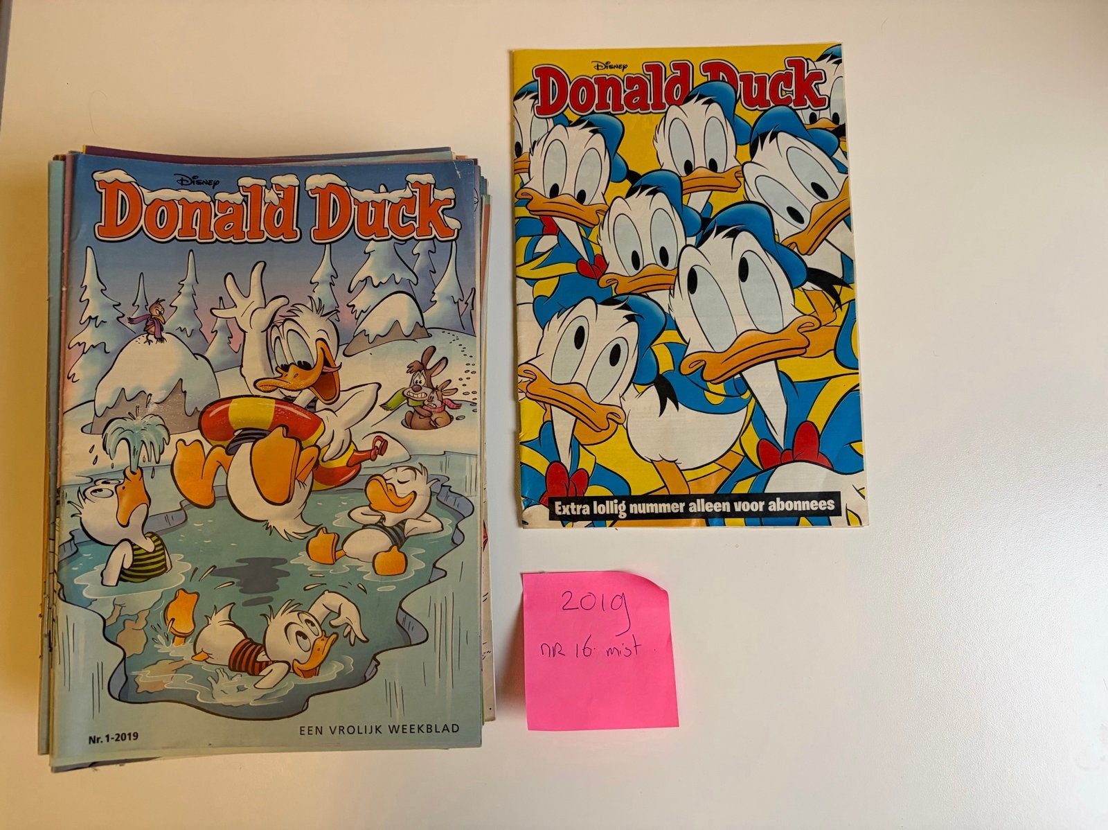 Donald Duck Jaargang 2019 + extra nummer, Boeken, Ophalen of Verzenden, Zo goed als nieuw, Overige typen