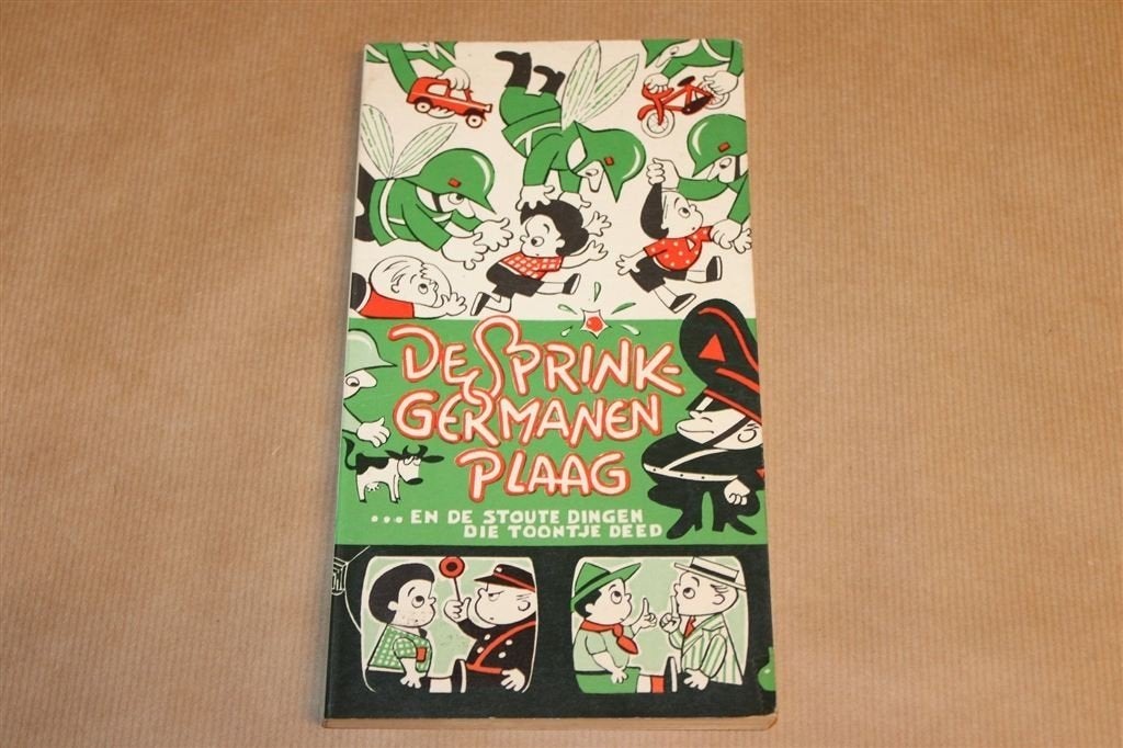 De Sprinkgermanenplaag — Satire over Bezetting [1975], Boeken, Ophalen of Verzenden, Gelezen, Verhalen