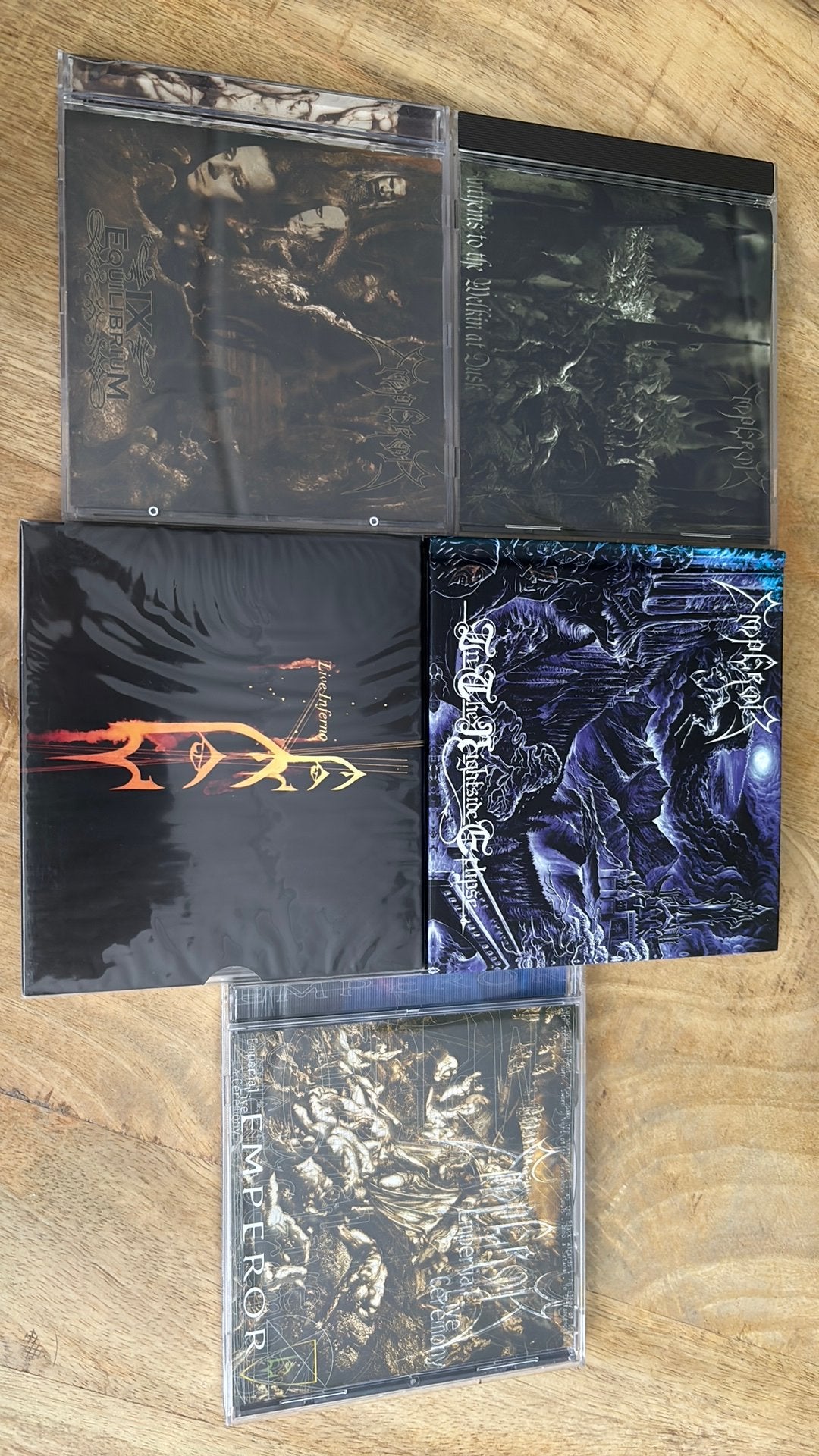 Emperor 3 cd + 2 dubbelcd, Cd's en Dvd's, Cd's | Hardrock en Metal, Ophalen of Verzenden, Zo goed als nieuw