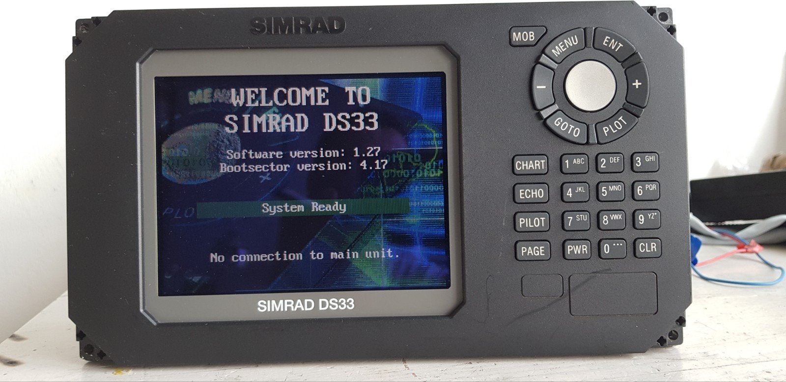 Simrad DS33 KAARTPLOTTER fishfinder., Watersport en Boten, Navigatiemiddelen en Scheepselektronica, Ophalen of Verzenden, Zo goed als nieuw