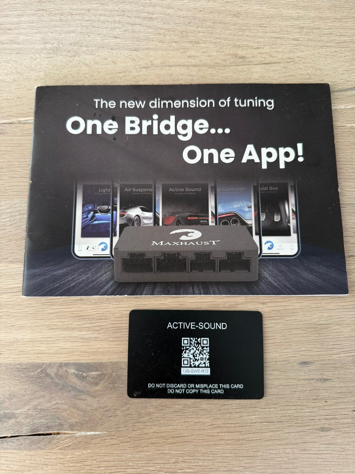 MAXHAUST one bridge, one App. Active Sound uitlaat geluid., Ophalen of Verzenden
