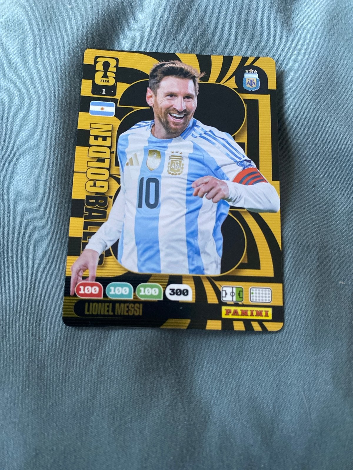 Lionel Messi Panini Adrenalyn XL FIFA World Cup 2026 Kaart, Ophalen of Verzenden, Zo goed als nieuw, Buitenlandse clubs, Spelerskaart
