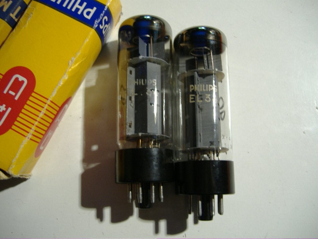 nos paartje philips/mullard EL 34, Ophalen of Verzenden, Buis of Buizen