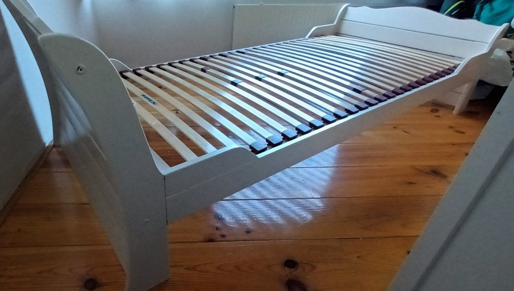 Bed 90x200, Ophalen, Gebruikt, 90 cm, Eenpersoons