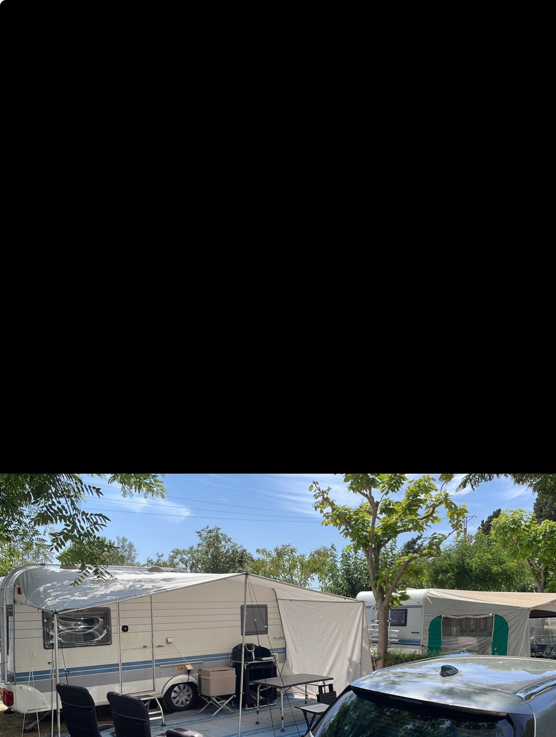 Caravanluifel Doréma Kreta excl. frame, Caravans en Kamperen, Ophalen of Verzenden, Gebruikt