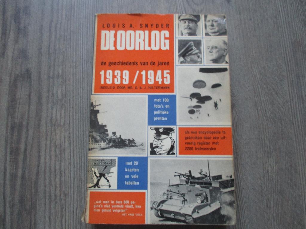 De Oorlog, Ophalen of Verzenden, Tweede Wereldoorlog, Gelezen, Overige onderwerpen