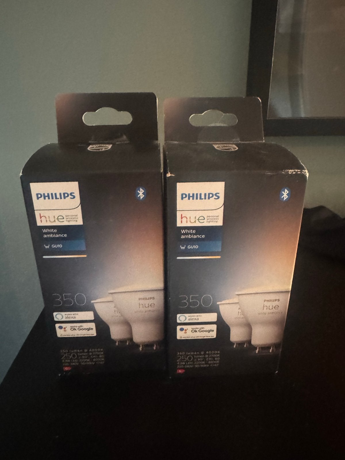 Philips Hue GU10 White Ambiance (4 stuks) - Nieuw, Wit, Kunststof, GU10, Nieuw