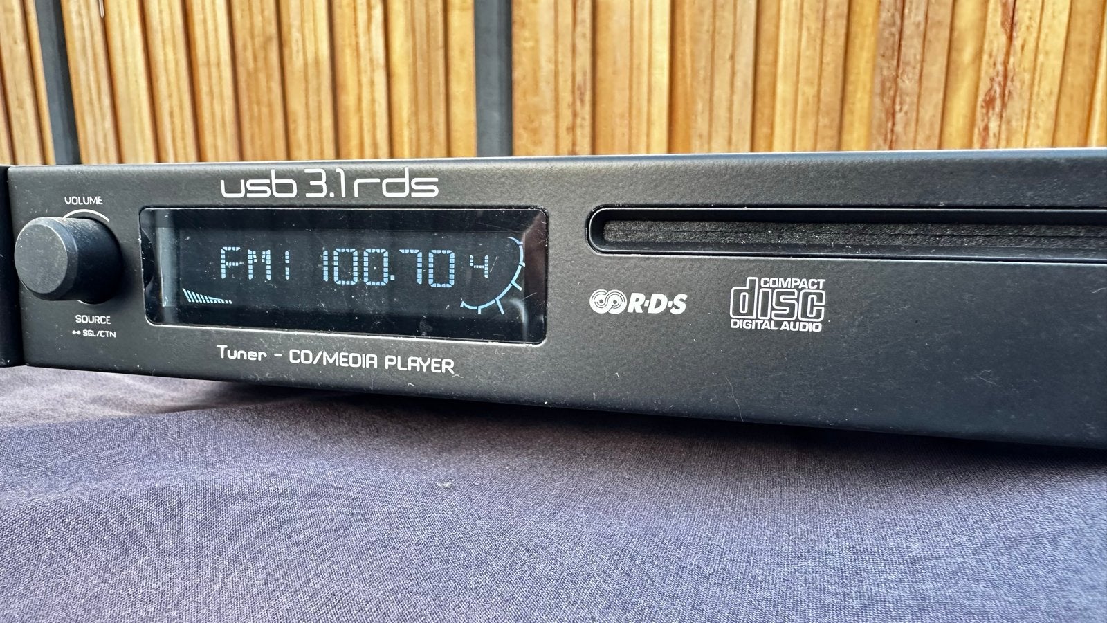 JB Systems Tuner/CD/Media Speler - USB 3.1 RDS, Ophalen, Zo goed als nieuw, Overige merken, Met radio
