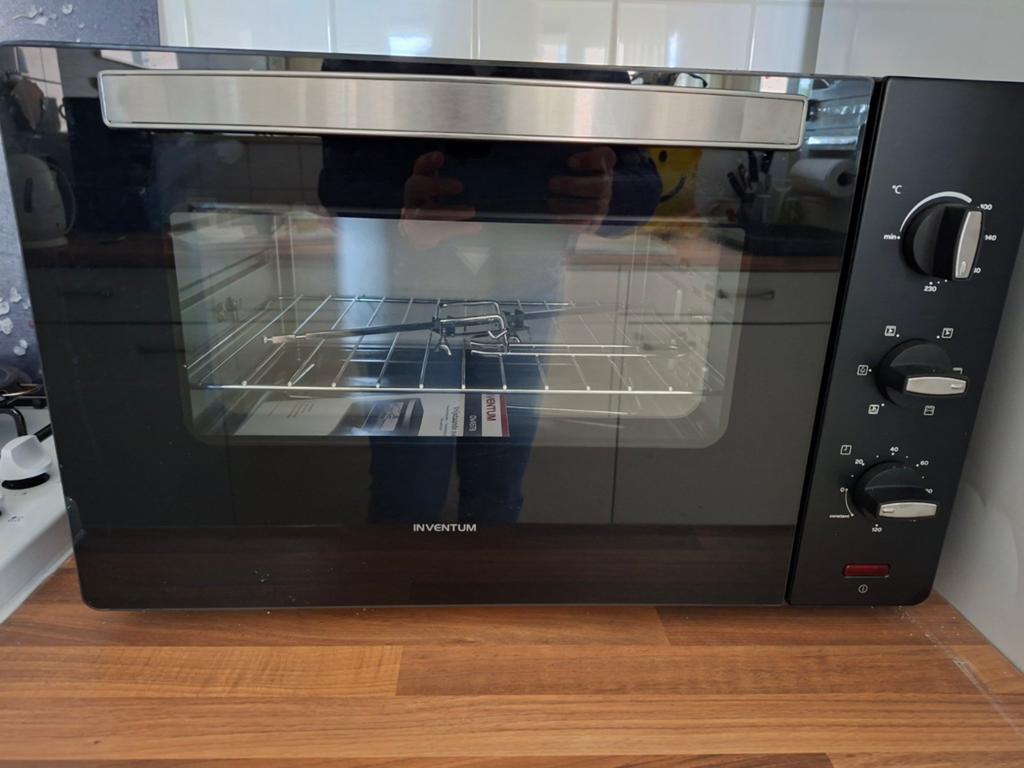 Inventum Vrijstaande oven OV457B - Zo goed als nieuw, Witgoed en Apparatuur, Ovens, Ophalen, Oven, Zo goed als nieuw, Inventum