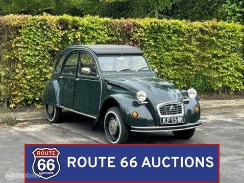 Citroën 2CV6 Club | 1983 | Route 66 Auctions, Auto's, Overige carrosserieën, Citroën, Zwart, Bedrijf