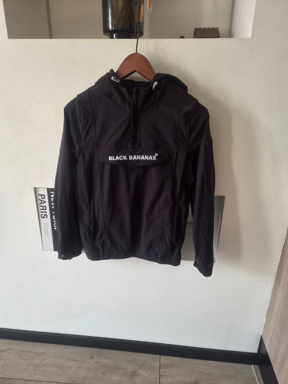 Black Bananas Anorak Jas Maat 152 - Zo goed als nieuw, Jongen of Meisje, Ophalen of Verzenden, Zo goed als nieuw, Jas
