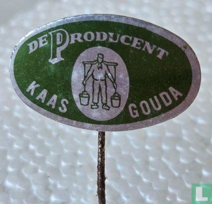 Speldje - De Producent Kaas Gouda [groen], Ophalen of Verzenden, Zo goed als nieuw, Merk, Speldje of Pin