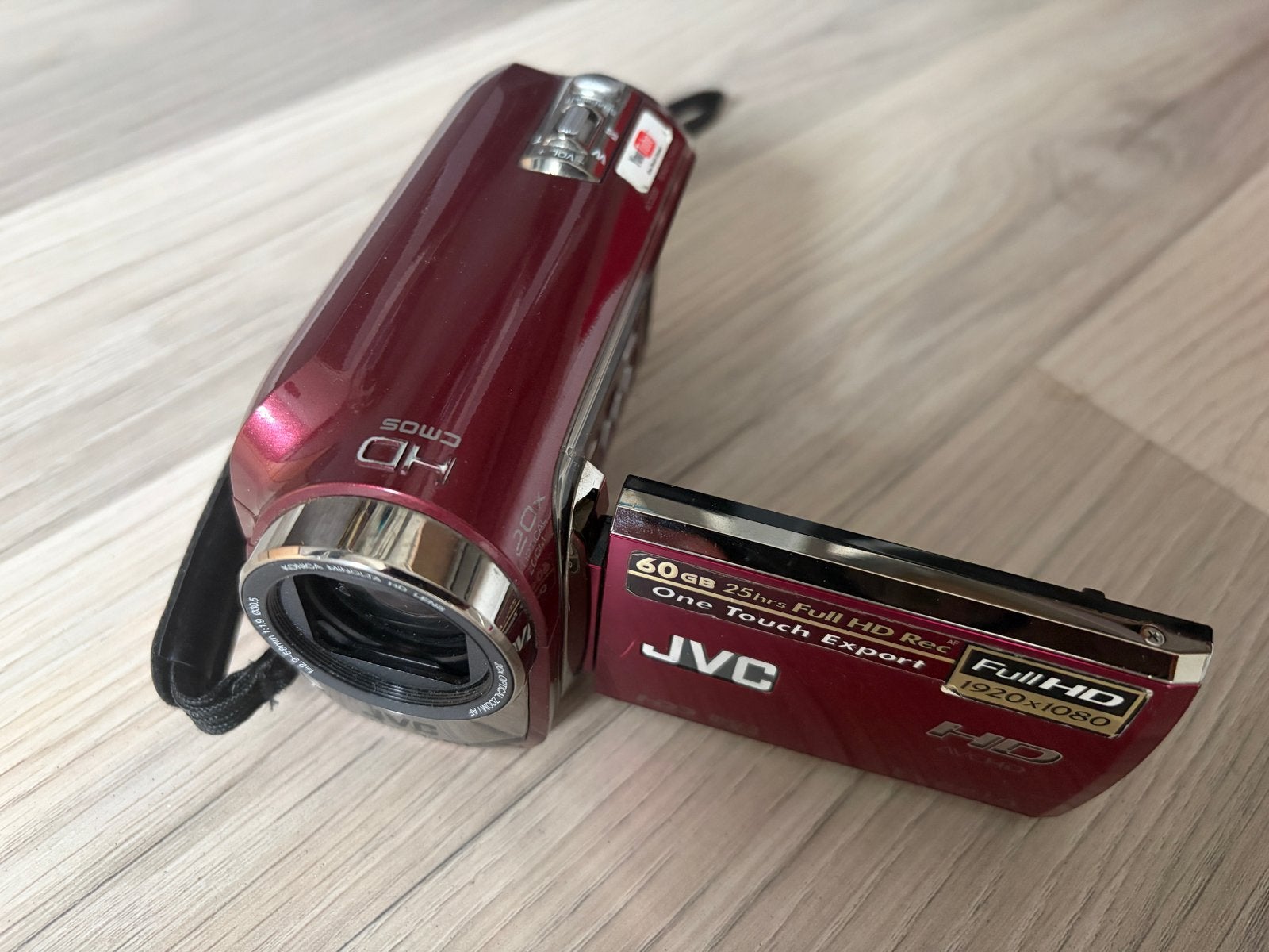 Jvc GZ-HD300RE, Ophalen, Full HD, JVC, 8 tot 20x