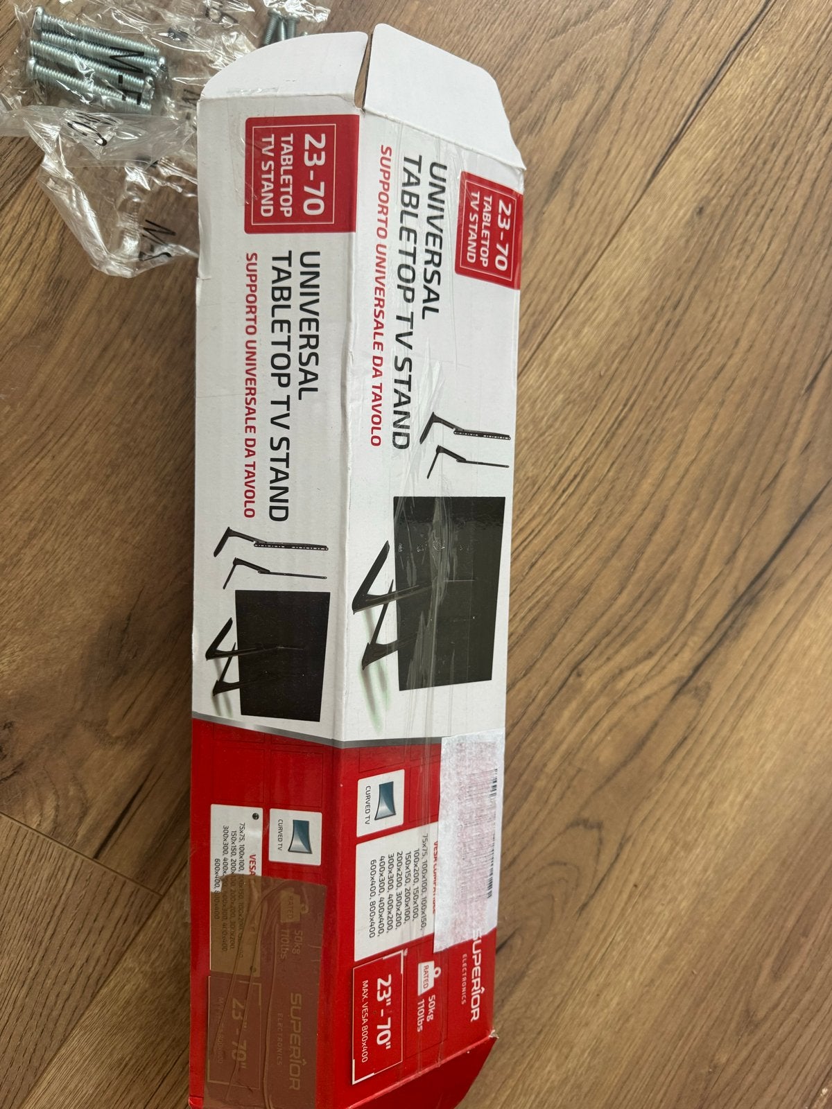 Universele TV Standaard 23-70 inch compleet, Ophalen of Verzenden, Zo goed als nieuw