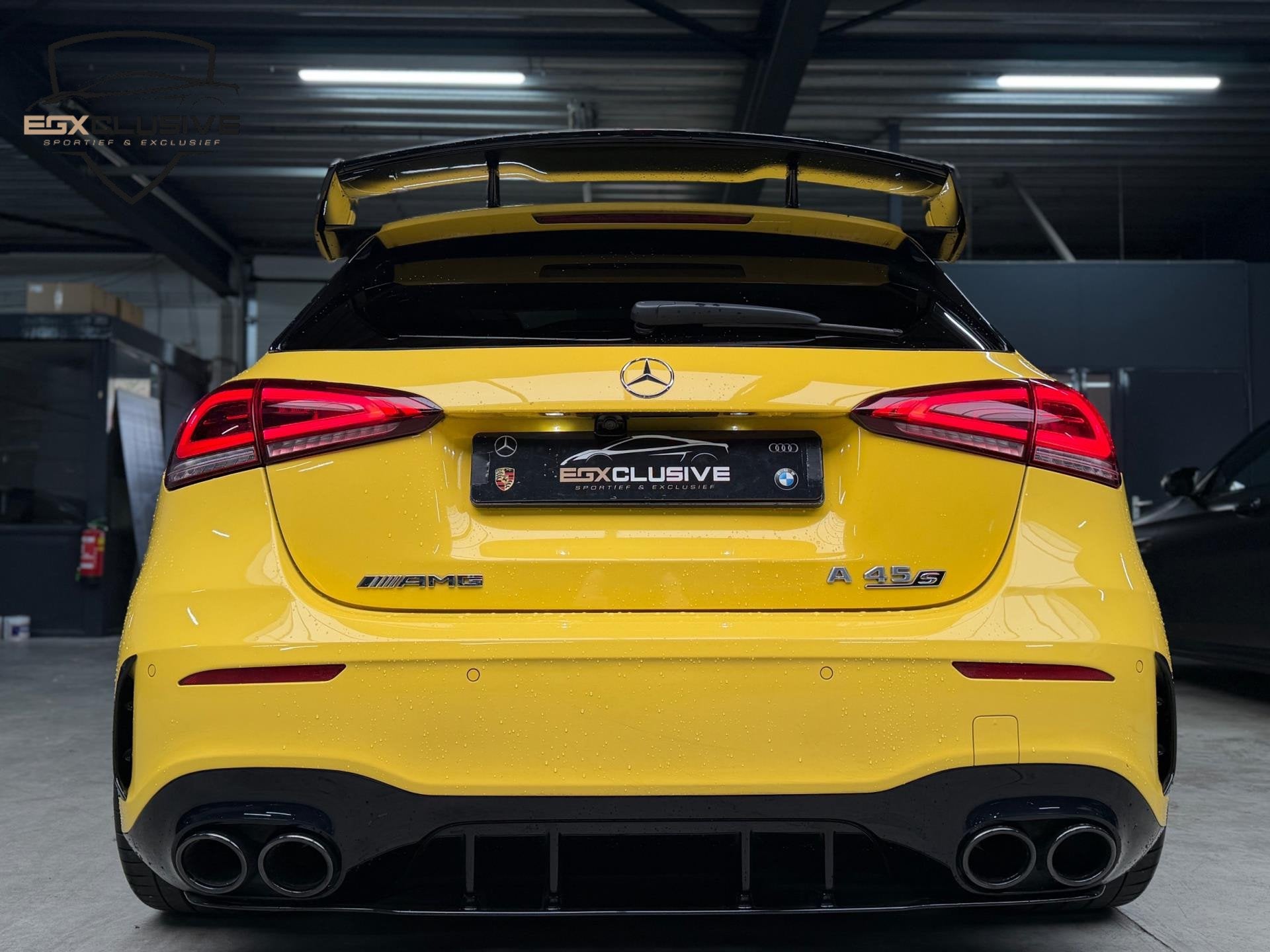 Mercedes-Benz A-klasse AMG 45 S 4MATIC+ Edition 1 HUD/360Cam, Auto's, Automaat, Dealer onderhouden, Gebruikt, Euro 6