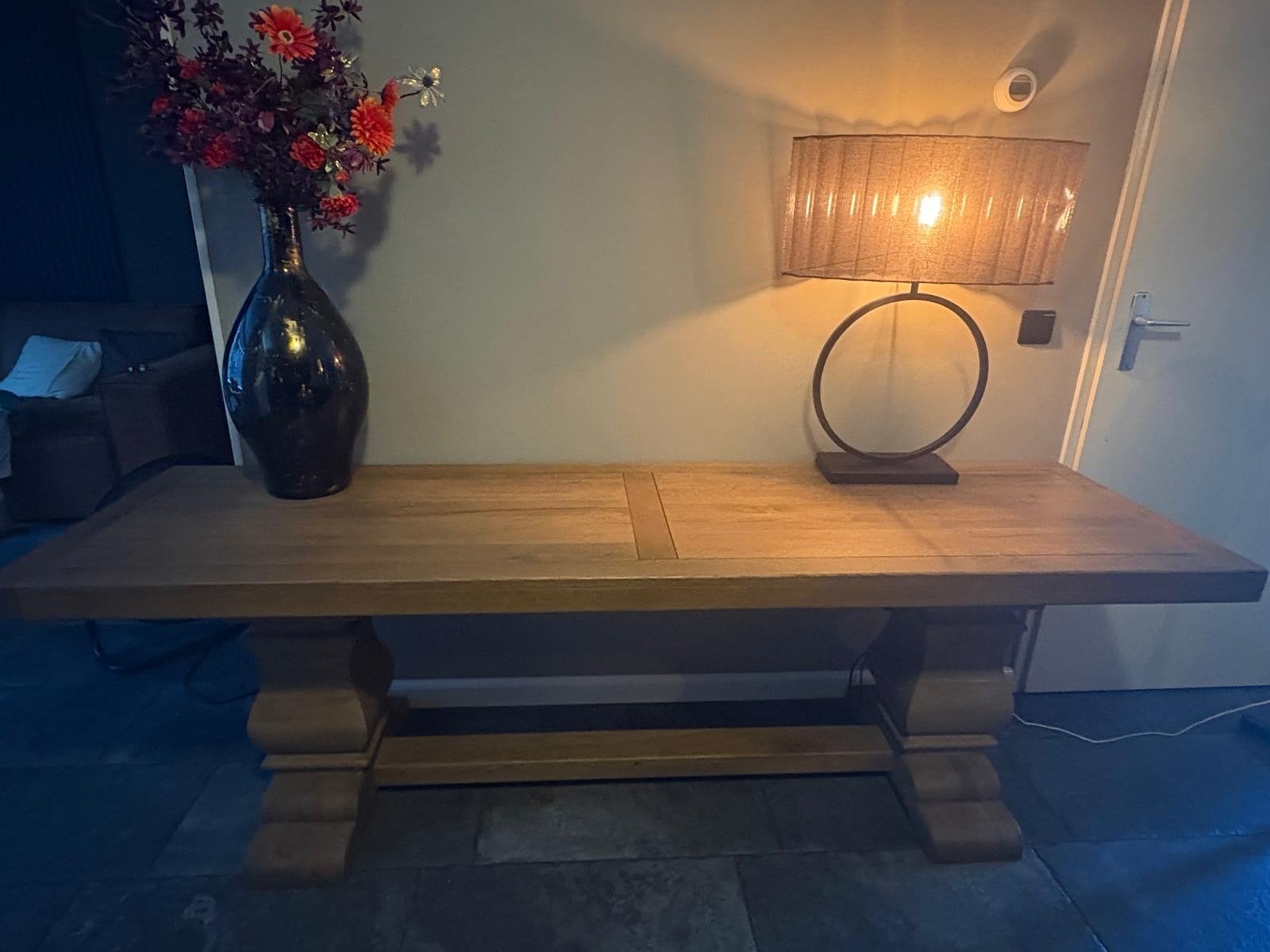 Sidetable 220x60x70cm met lichte gebruikssporen, Huis en Inrichting, Ophalen, Gebruikt, 50 tot 75 cm, 200 cm of meer