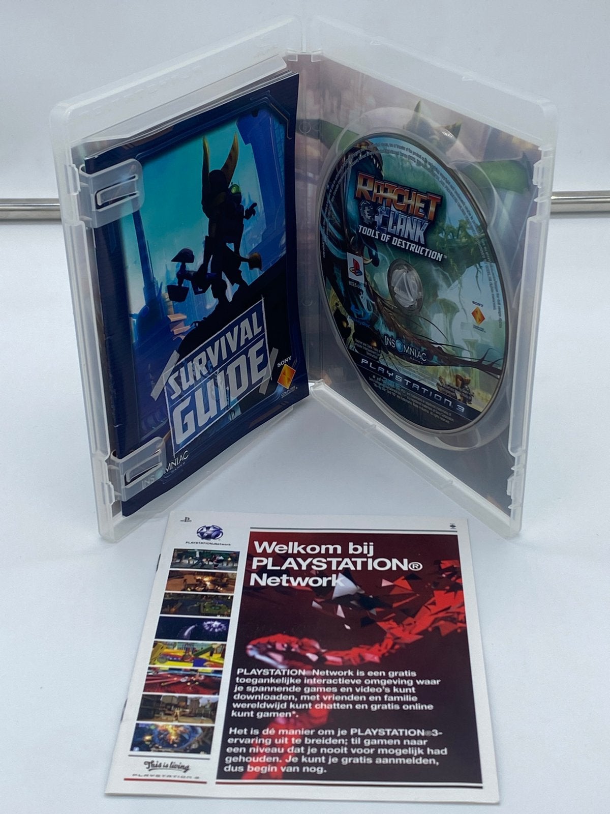 Ratchet & Clank: Tools of Destruction – PS3 – Compleet, Spelcomputers en Games, Avontuur en Actie, Insomniac Games, 1 speler, Ophalen of Verzenden